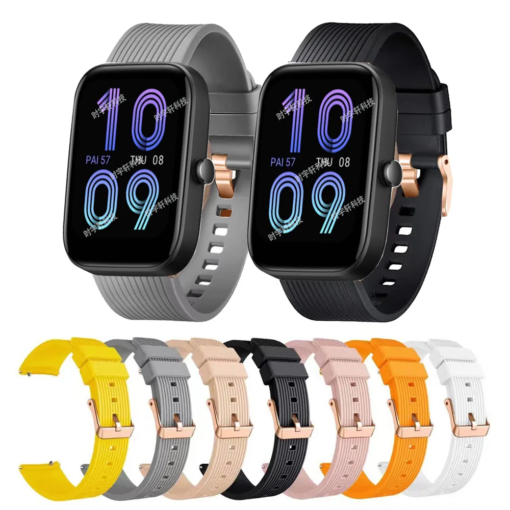 20mm Sport Strap For Huami Amazfit Bip 3 Pro Silicone Replacement Watch Bracelet For Amazfit Bip U Pro/Bip S Lite/GTS 2 2E Band
20mm Sport Strap For Huami Amazfit Bip 3 Pro Silicone Replacement Watch Bracelet For Amazfit Bip U Pro/Bip S Lite/GTS 2 2E Band