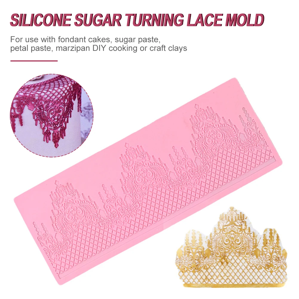 Cake Decorating Baking Mold Lace Silicone Mold Mould Sugar Craft Fondant Mat Cake Decorating Baking Tools For Wedding Festival
Cake Decorating Baking Mold Lace Silicone Mold Mould Sugar Craft Fondant Mat Cake Decorating Baking Tools For Wedding Festival