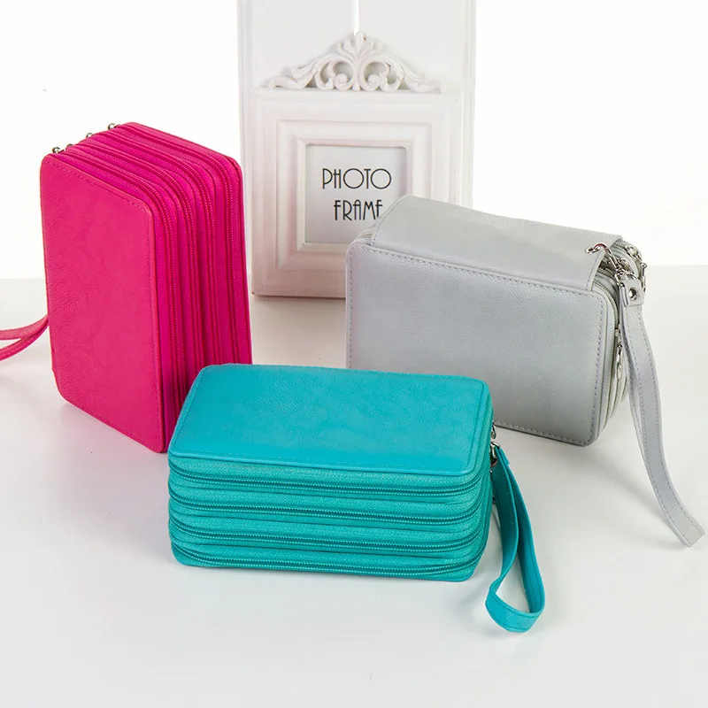 Secret Garden Four-Layer Zipper Large-Capacity Pu Pencil Bag 72 Color Pencil Curtain Student Pencil Bag Stationery Box Set
Secret Garden Four-Layer Zipper Large-Capacity Pu Pencil Bag 72 Color Pencil Curtain Student Pencil Bag Stationery Box Set