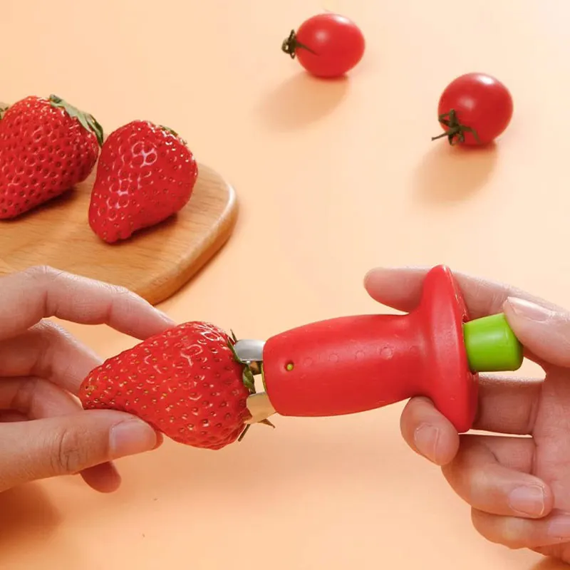 Strawberry Hullers Metal Strawberry Stem Remover Fruit Leaf Remover Tomato Stalks Knife Pineapple Eye Remover Clip Fruit Tool
Strawberry Hullers Metal Strawberry Stem Remover Fruit Leaf Remover Tomato Stalks Knife Pineapple Eye Remover Clip Fruit Tool