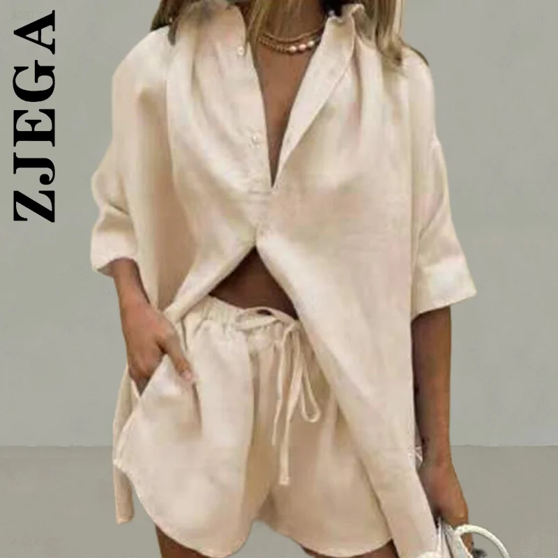 Zjega New Women Set Casual Sets Simple Shorts Sets Solid Color Women Lady 2 Piece Set Slim Ladies Female Sweatsuits Women
Zjega New Women Set Casual Sets Simple Shorts Sets Solid Color Women Lady 2 Piece Set Slim Ladies Female Sweatsuits Women