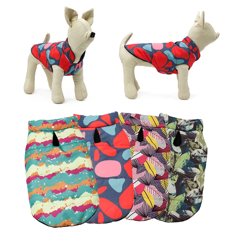 Fashion Print Pet Dogs Clothes Winter Cotton Dogs Vest Coats Warm For Small Medium Dog Clothing Puppy French Bulldog Chihuahua
Fashion Print Pet Dogs Clothes Winter Cotton Dogs Vest Coats Warm For Small Medium Dog Clothing Puppy French Bulldog Chihuahua