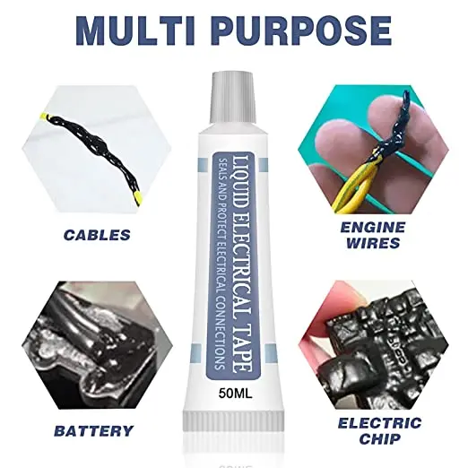 30/50ml Liquid Insulation Tape Anti UV Fast Dry Lamp Board Electronic Sealant Insulating Sealing Glue Waterproof Electrical Tape
30/50ml Liquid Insulation Tape Anti UV Fast Dry Lamp Board Electronic Sealant Insulating Sealing Glue Waterproof Electrical Tape