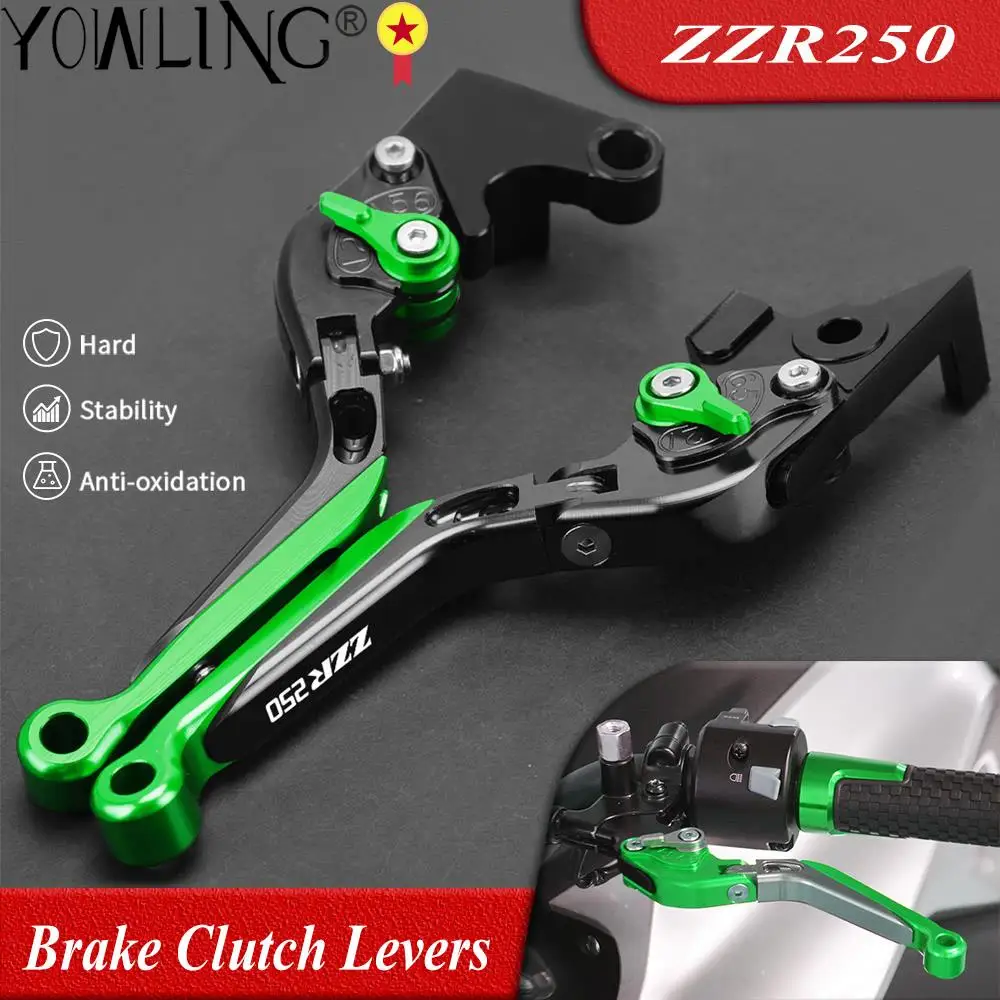 Motorcycle Adjustable Folding Extendable Brake Clutch Levers For KAWASAKI ZZR250 ZZR 250 1983-2001 2002 2003 2004 2005 2006 2007
Motorcycle Adjustable Folding Extendable Brake Clutch Levers For KAWASAKI ZZR250 ZZR 250 1983-2001 2002 2003 2004 2005 2006 2007