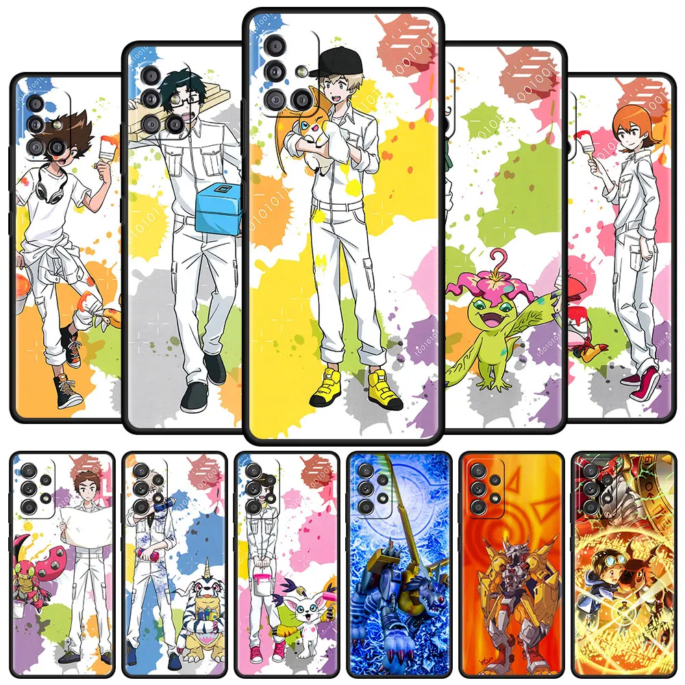 Black Celular Case For Samsung Galaxy A51 A52 A71 A21s A12 A72 A50 A31 SmartPhone Estuche Funda A22 A02s Sac Digimon Awa Taichi
Black Celular Case For Samsung Galaxy A51 A52 A71 A21s A12 A72 A50 A31 SmartPhone Estuche Funda A22 A02s Sac Digimon Awa Taichi