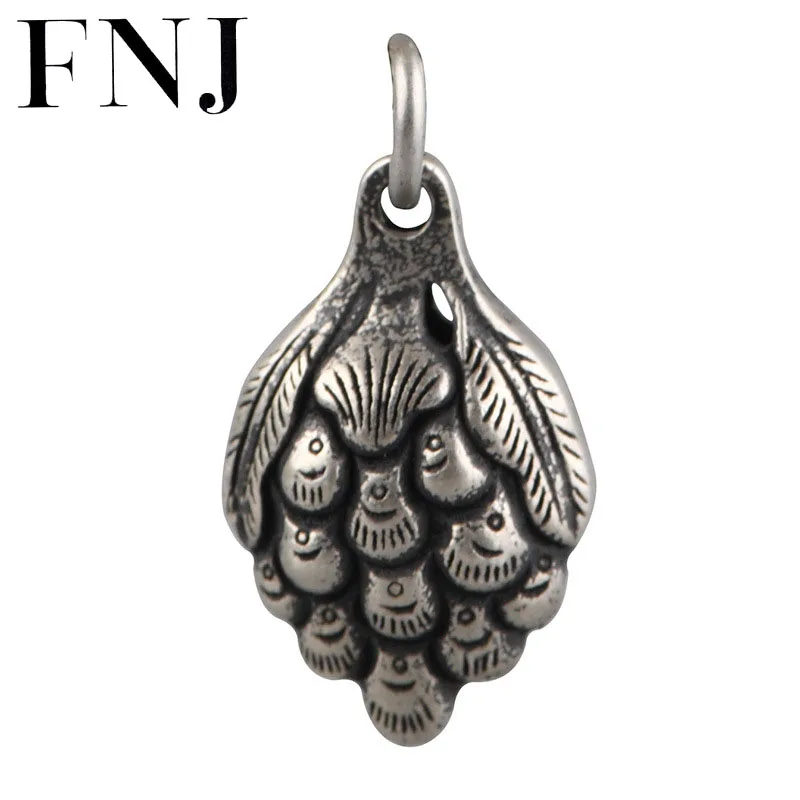 FNJ 925 Silver Pendant Vintage Bell Original Pure S925 Silver Pendants for Jewelry Making Women Fine
FNJ 925 Silver Pendant Vintage Bell Original Pure S925 Silver Pendants for Jewelry Making Women Fine