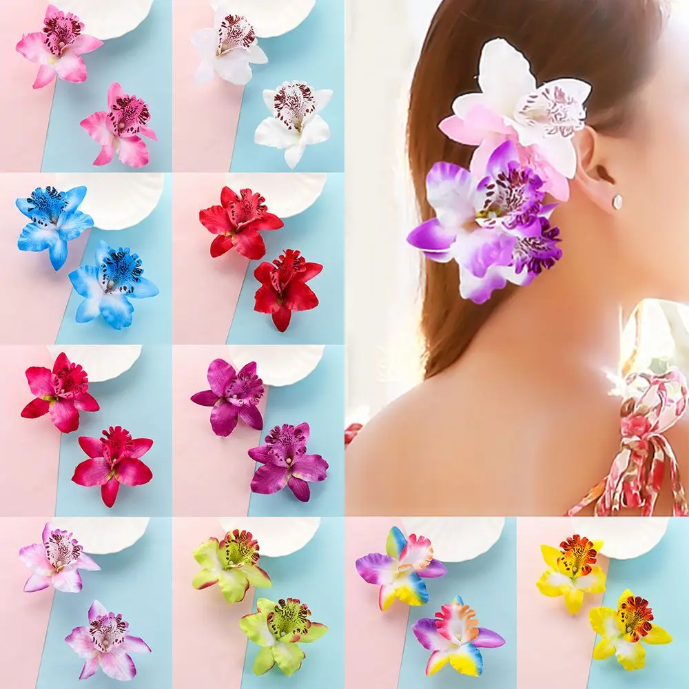 2Pcs Fashion Girls Barrette Bohemia Beach Wedding Accessories Flower Hair Clips Bridal Hairpins Orchid
2Pcs Fashion Girls Barrette Bohemia Beach Wedding Accessories Flower Hair Clips Bridal Hairpins Orchid