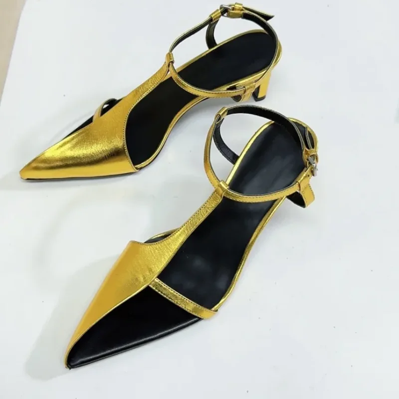Women Sandals Roman Style Pointed Toe Side Hollow Open Toe Patchwork High Heel Sandals Sexy Ankle Strap 2023 New Womens Shoes 
Women Sandals Roman Style Pointed Toe Side Hollow Open Toe Patchwork High Heel Sandals Sexy Ankle Strap 2023 New Womens Shoes