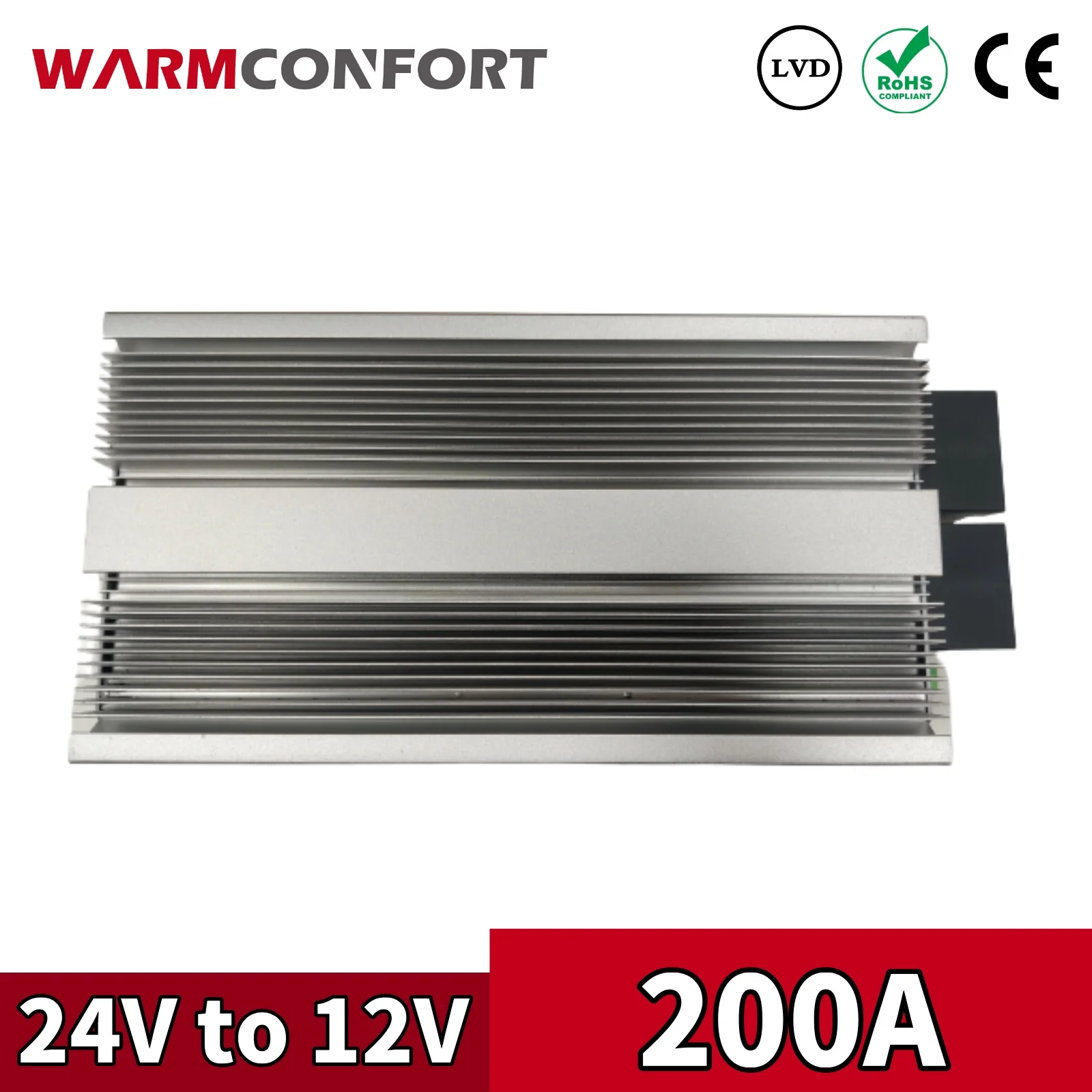 24V to 12V 200A 2400W DC DC Converter Step-down Buck Car Truck Vehicle High Power
24V to 12V 200A 2400W DC DC Converter Step-down Buck Car Truck Vehicle High Power