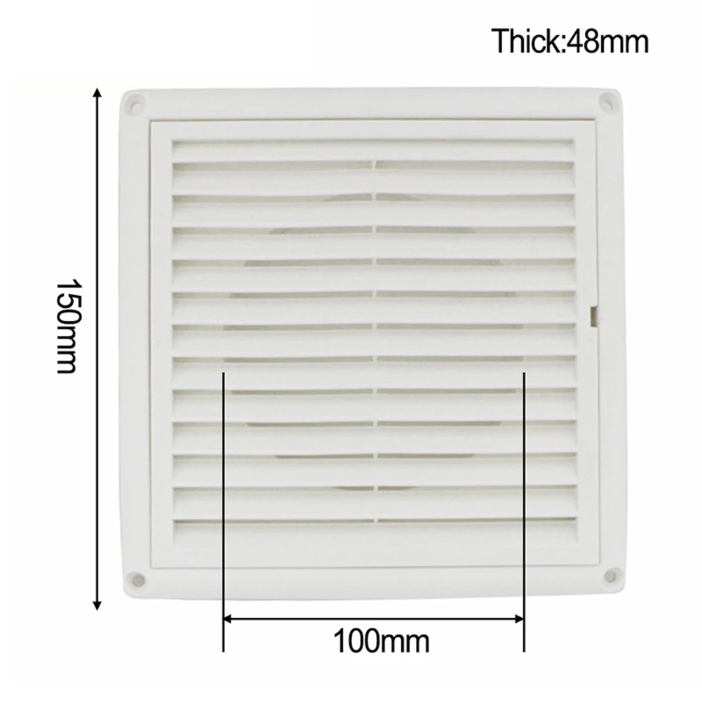 Ventilation Cover, Air Vent Grille, ABS Plastic, White, Universal Attachment, External and Internal Ducting, Enhances Airflow
Ventilation Cover, Air Vent Grille, ABS Plastic, White, Universal Attachment, External and Internal Ducting, Enhances Airflow