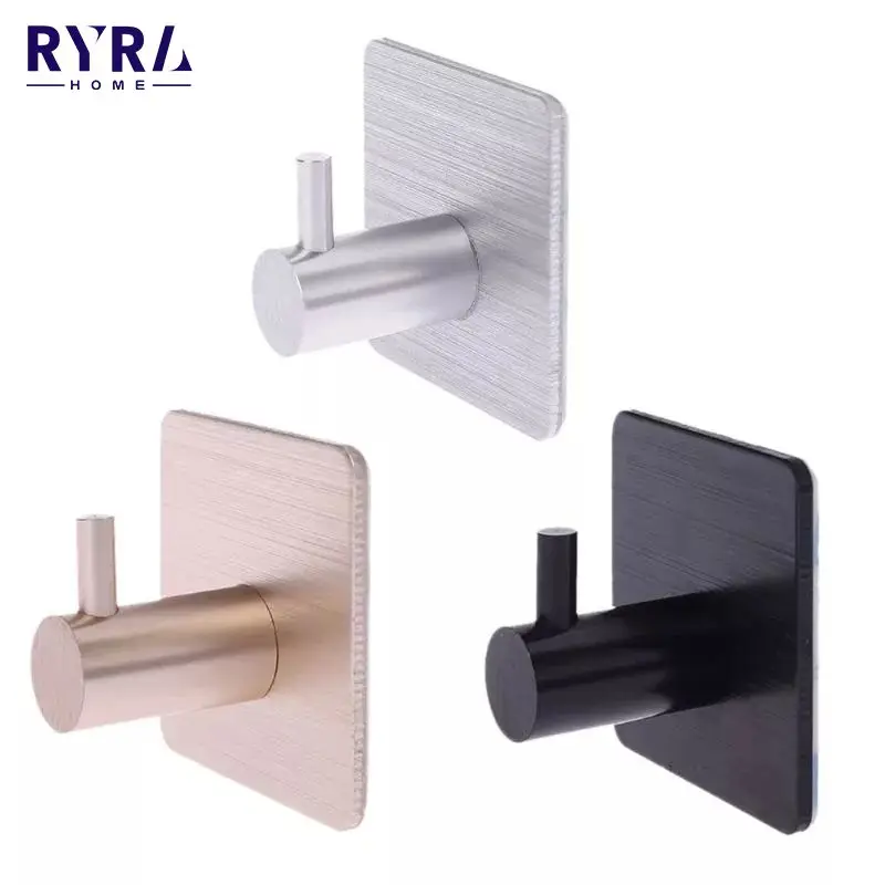 Self Adhesive Stainless Steel Hook Clothes Hange Bags Key Rack Kitchen Towel Hanger Hanging Hooks Door Hook Bathroom Accessories
Self Adhesive Stainless Steel Hook Clothes Hange Bags Key Rack Kitchen Towel Hanger Hanging Hooks Door Hook Bathroom Accessories