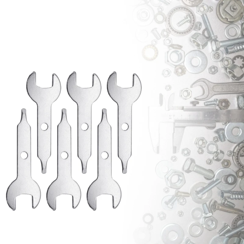 6/10Pieces Collet Wrench Key Stainless Steel Collet Wrenches for Engraving Machine Equipment Tool Nut Spanner Wrench
6/10Pieces Collet Wrench Key Stainless Steel Collet Wrenches for Engraving Machine Equipment Tool Nut Spanner Wrench