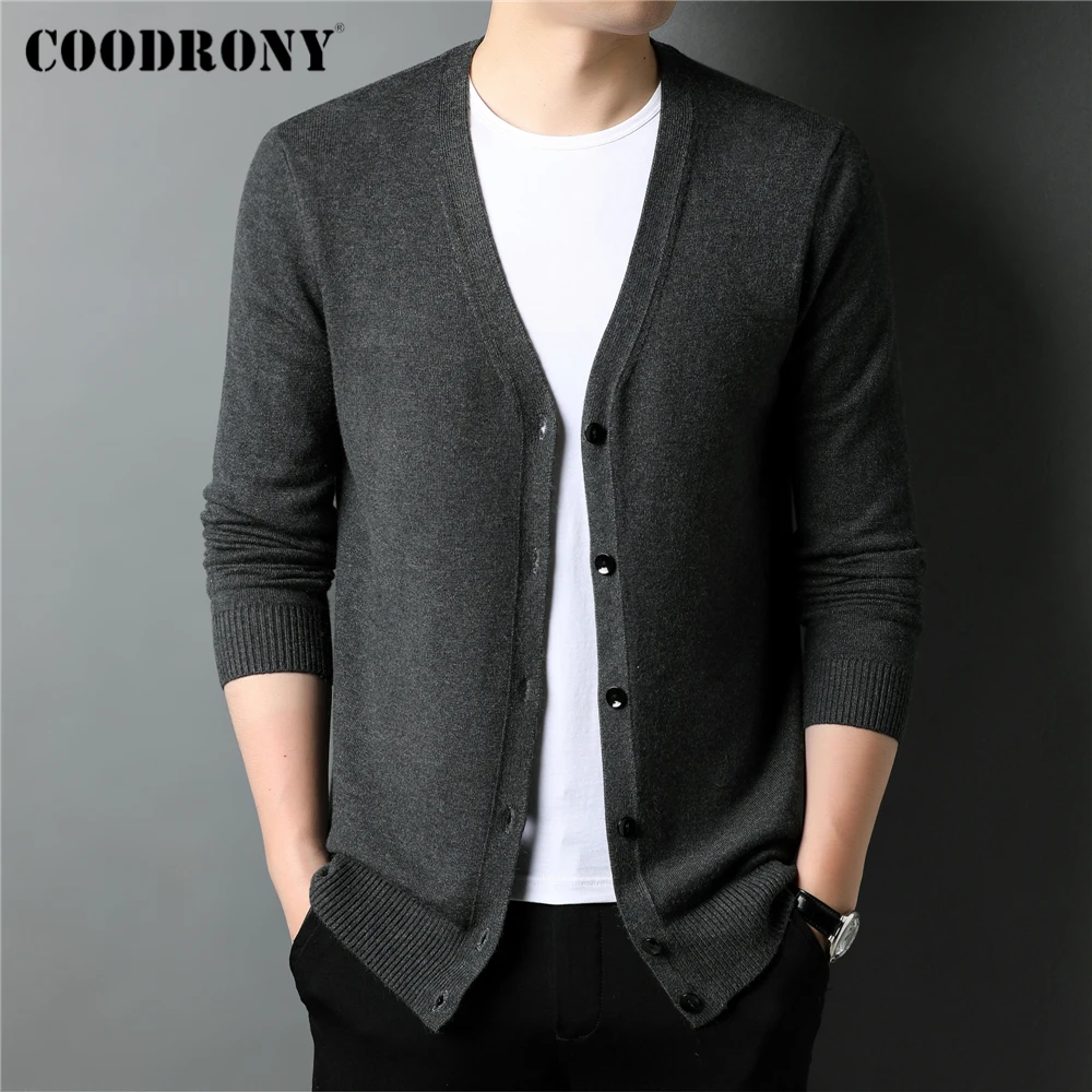 COODRONY брендовые классические кардиганы, Мужская одежда, осень-зима, Новое поступление, Модный мягкий деловой Повседневный однотонный кардиг...
COODRONY брендовые классические кардиганы, Мужская одежда, осень-зима, Новое поступление, Модный мягкий деловой Повседневный однотонный кардиг...