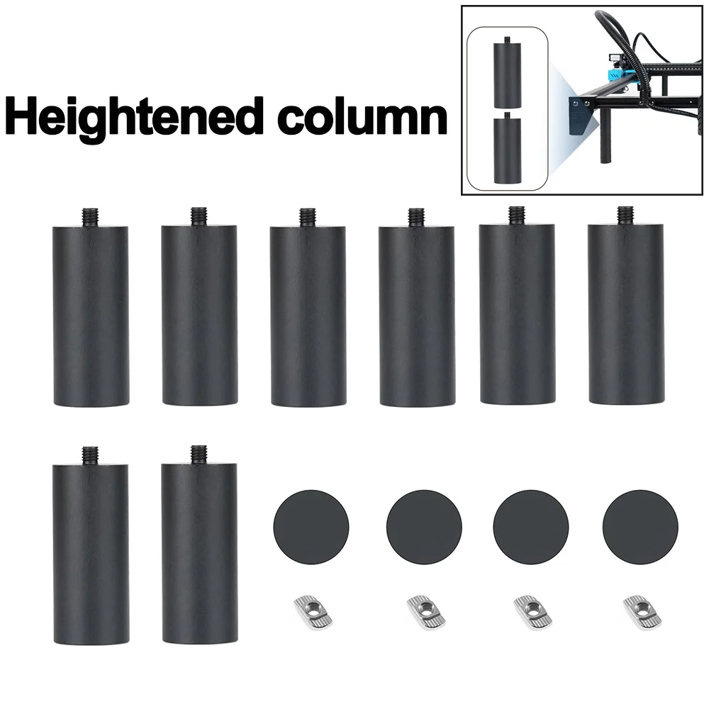 CNC Laser Engraving Heightening Bracket Special Heigh Feet L150mm Raised Non-Slip Anti-Vibration Column for TTS-55 TTS Engraver
CNC Laser Engraving Heightening Bracket Special Heigh Feet L150mm Raised Non-Slip Anti-Vibration Column for TTS-55 TTS Engraver
