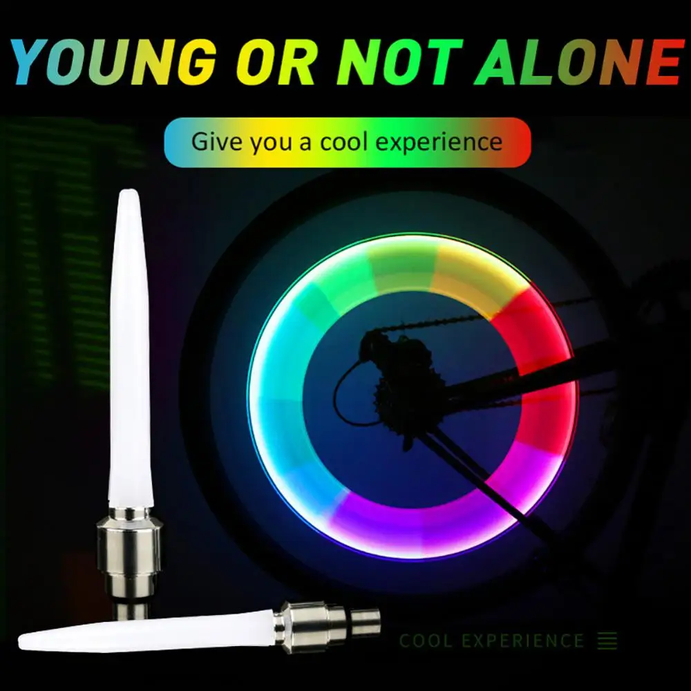 2pcs Bicycle Wheel Tire Light Colorful Gas Nozzle Lamp LED Bike Tyre Valve Light Motorcycle Cycling Rocket Type Wheel Tyre Lamp
2pcs Bicycle Wheel Tire Light Colorful Gas Nozzle Lamp LED Bike Tyre Valve Light Motorcycle Cycling Rocket Type Wheel Tyre Lamp