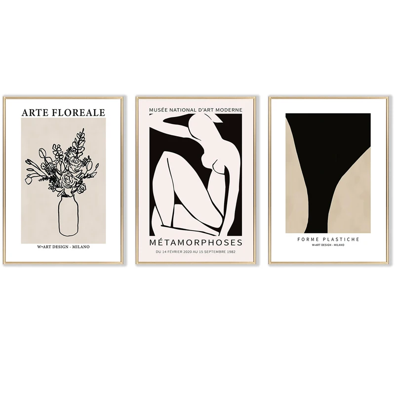 Abstract Black Vase Figure Body Canvas Painting Nordic Art Posters and Prints Modern Wall Decoration Picture for Living Room
Abstract Black Vase Figure Body Canvas Painting Nordic Art Posters and Prints Modern Wall Decoration Picture for Living Room