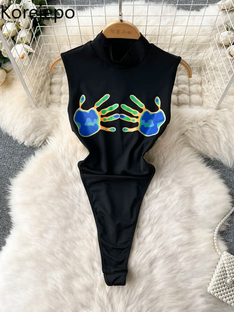 Спортивное Боди без рукавов кореjepo Ins, Сексуальная Повседневная индивидуальная одежда с коротким воротником, цельное платье с высокой вилк...
Спортивное Боди без рукавов кореjepo Ins, Сексуальная Повседневная индивидуальная одежда с коротким воротником, цельное платье с высокой вилк...