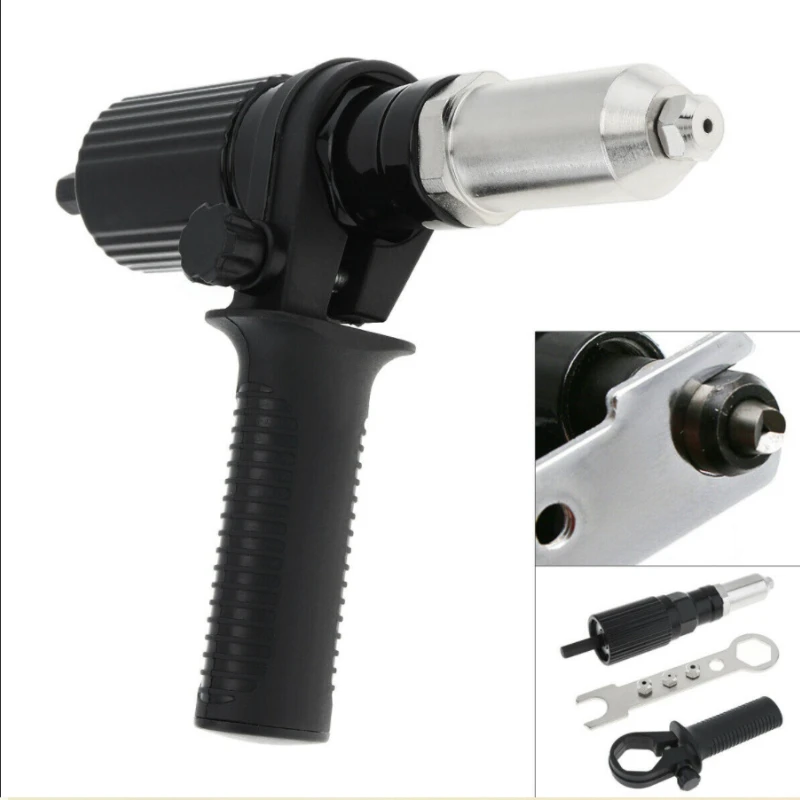 Electric Rivet Joint Conversion Head Rivet Gun Core-pulling Hand Drill Adapter Electric Rivet Gun Riveting Tool Rivet Nut Tool
Electric Rivet Joint Conversion Head Rivet Gun Core-pulling Hand Drill Adapter Electric Rivet Gun Riveting Tool Rivet Nut Tool