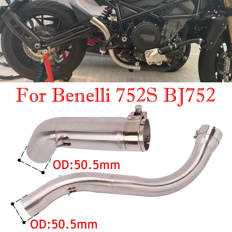 Slip On For Benelli BJ752 752S Motorcycle Exhaust Pipe System Escape Modify Tube Link Pipe Catalyst Delete Eliminator Enhanced
Slip On For Benelli BJ752 752S Motorcycle Exhaust Pipe System Escape Modify Tube Link Pipe Catalyst Delete Eliminator Enhanced