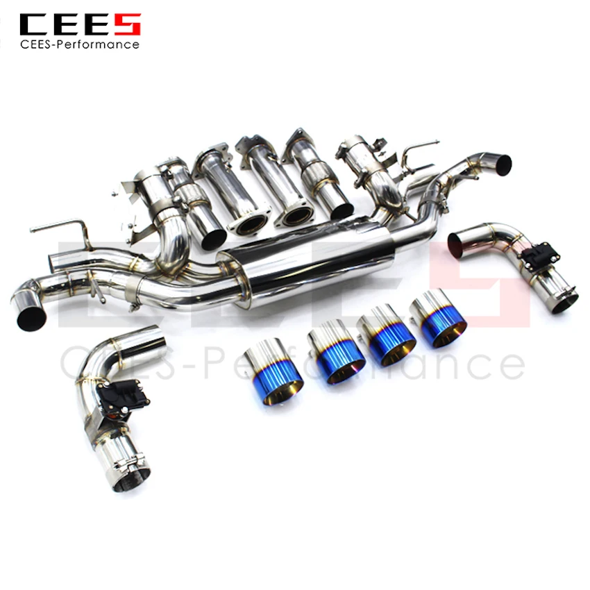 CEES Exhaust System For Corvette C8 Stainless Steel Performance Muffler Valve Catback Escape Tubo Escape Catback Exhaust
CEES Exhaust System For Corvette C8 Stainless Steel Performance Muffler Valve Catback Escape Tubo Escape Catback Exhaust