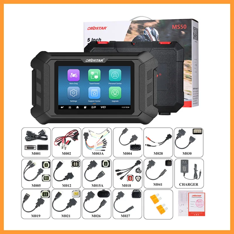 OBDSTAR MS50 Intelligent Motorcycle Diagnostic Tool OBD OBD2 Auto Diagnostic Scanner
OBDSTAR MS50 Intelligent Motorcycle Diagnostic Tool OBD OBD2 Auto Diagnostic Scanner