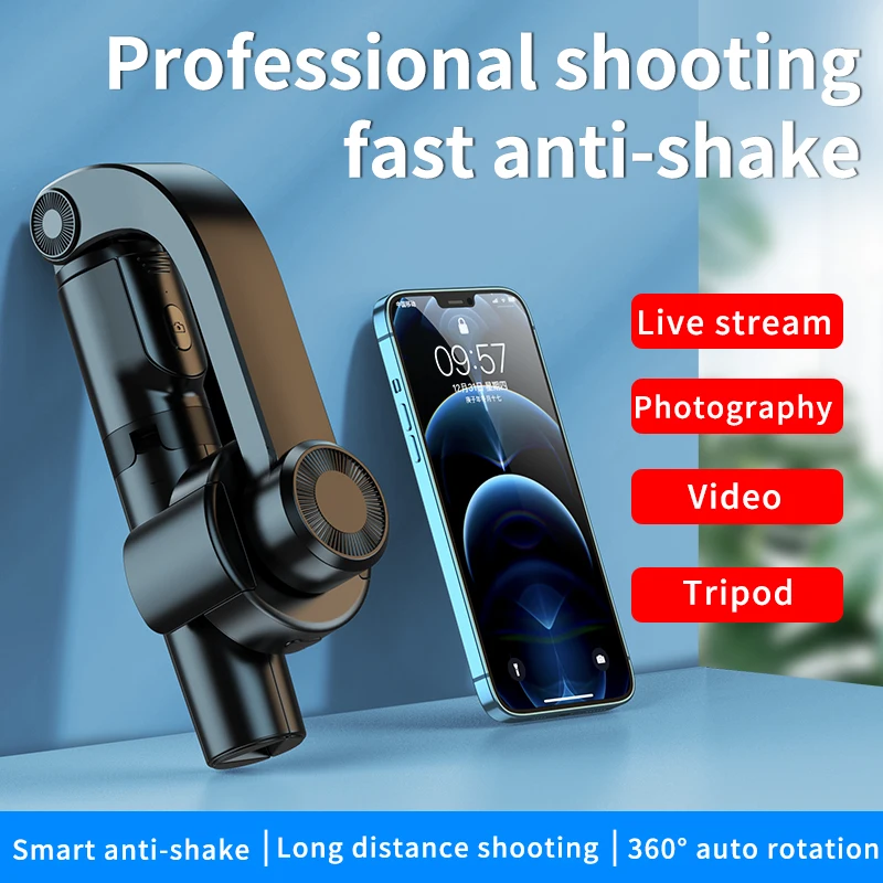 S1 Mobile Phone Single Axis Gimbal Stabilizer For Live Sports Video Shooting Anti-shake Selfie Stick Handheld Gimbal Stabilizer
S1 Mobile Phone Single Axis Gimbal Stabilizer For Live Sports Video Shooting Anti-shake Selfie Stick Handheld Gimbal Stabilizer