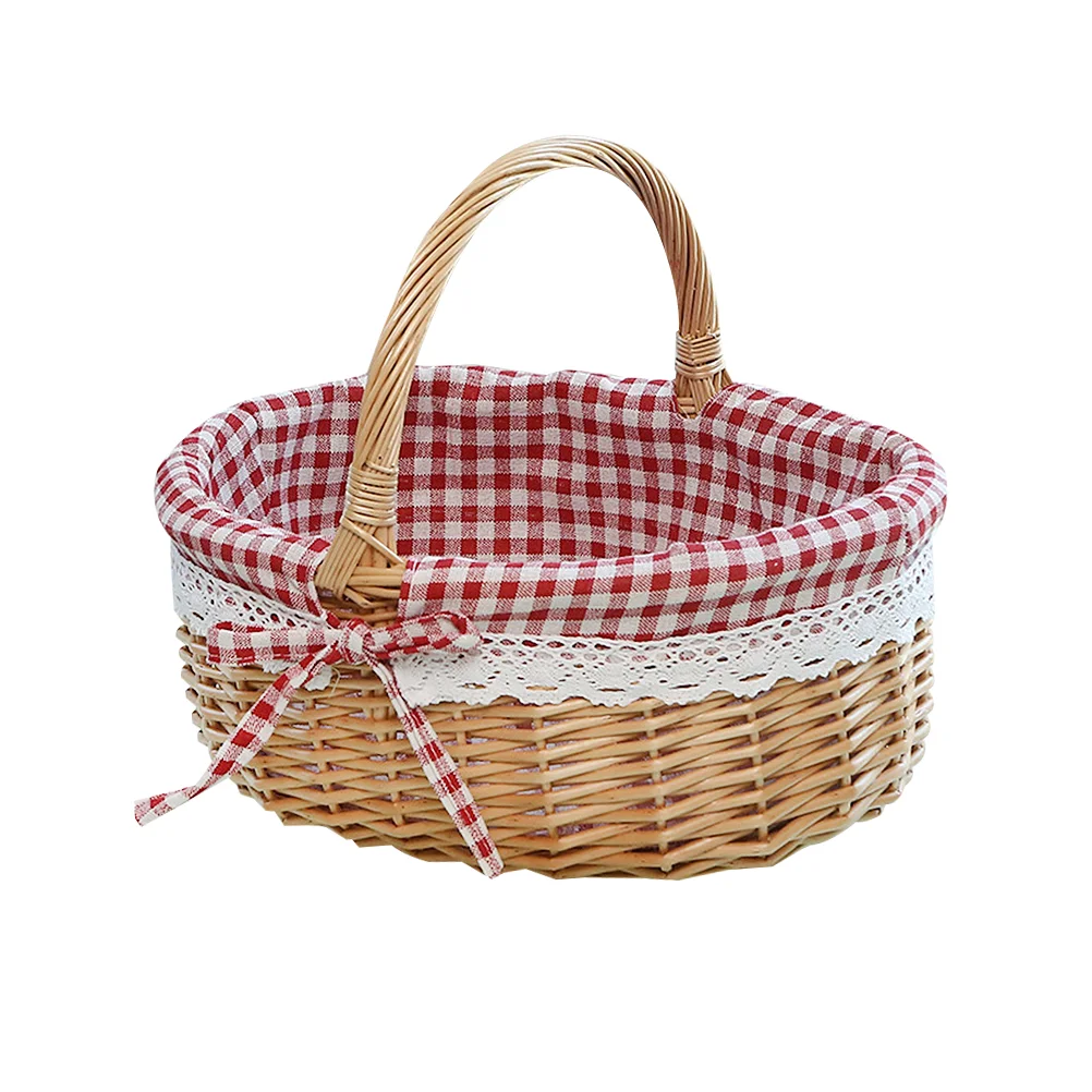 Basket Storage Woven Wicker Baskets Picnic Rattan Candy Wedding Snack Box Bellyflower Decorative Gift Rusticwooden Fruit
Basket Storage Woven Wicker Baskets Picnic Rattan Candy Wedding Snack Box Bellyflower Decorative Gift Rusticwooden Fruit