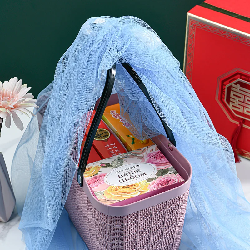 Gift Basket With Hands Women's Handbag Shopping Basket Plastic Laundry Linen Storage Basket Fashion Shopping Basket
Gift Basket With Hands Women's Handbag Shopping Basket Plastic Laundry Linen Storage Basket Fashion Shopping Basket