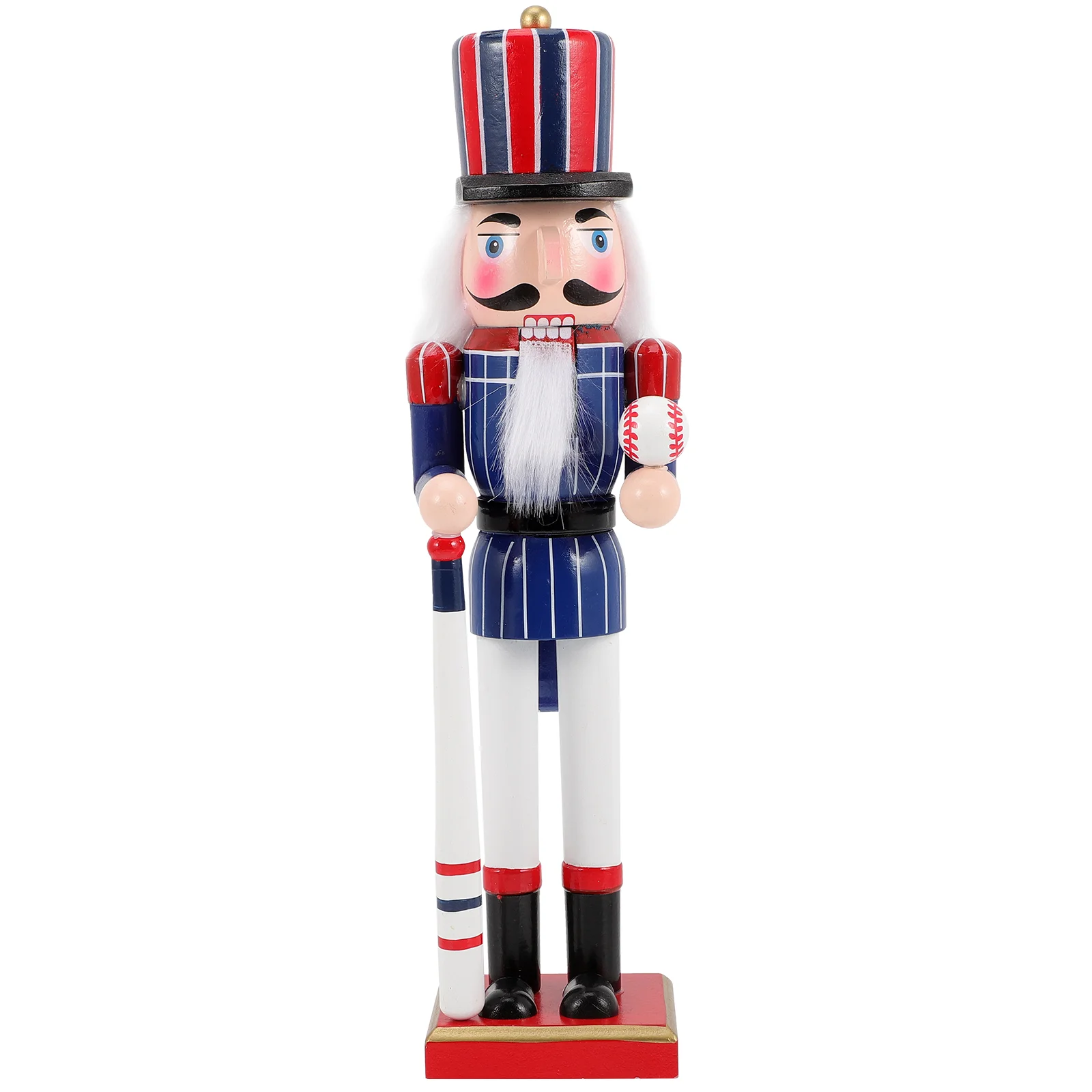 Nutcracker Soldier Decor Sports Style Nutcracker Figure Wooden Nutcracker Soldier with Baseball Tabletop Christmas Ornament
Nutcracker Soldier Decor Sports Style Nutcracker Figure Wooden Nutcracker Soldier with Baseball Tabletop Christmas Ornament