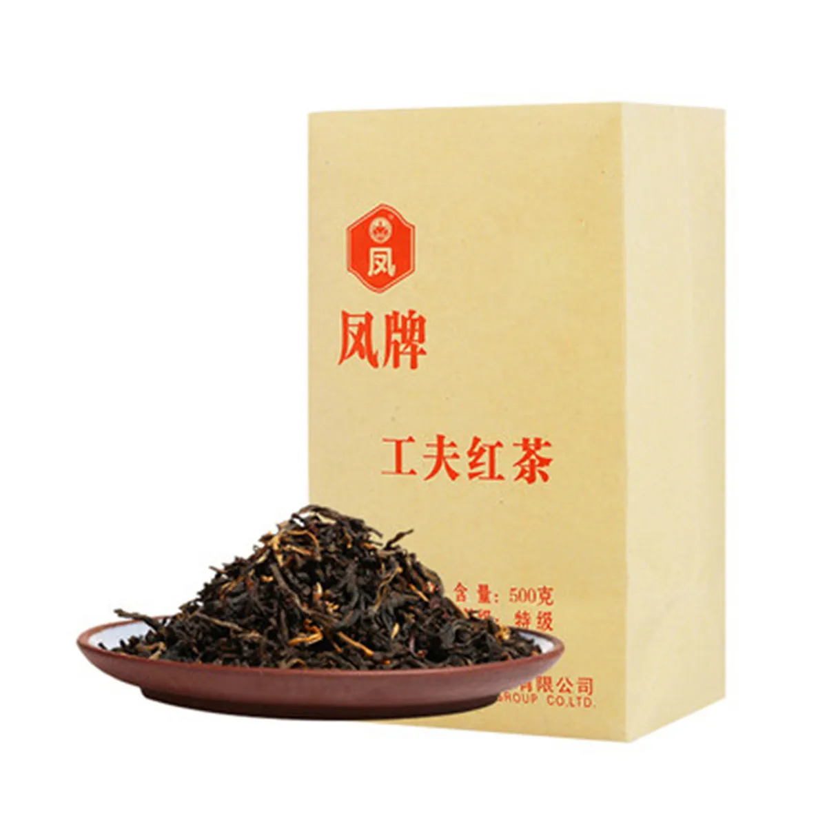 

Chinese Organic Black Tea Yunnan Phoenix Brand Dianhong Kung fu Red Tea Health Care New Cooked Tea 100g