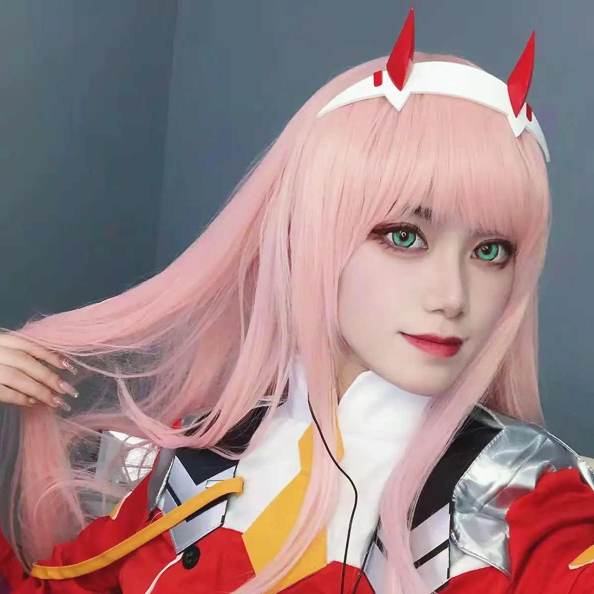DARLING in the FRANXX 02 Cosplay Wig Zero Two Cosplay Wig Pink long hair Synthetic Hair
DARLING in the FRANXX 02 Cosplay Wig Zero Two Cosplay Wig Pink long hair Synthetic Hair