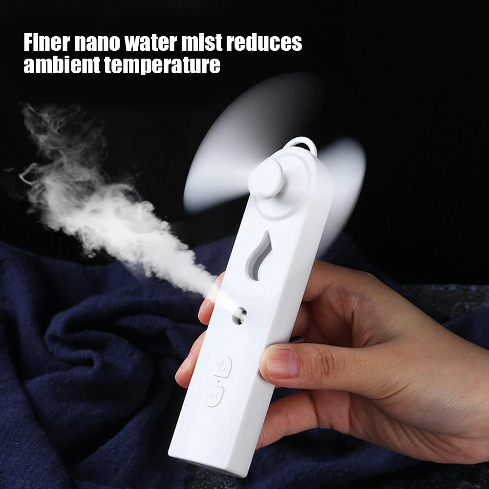 Portable 2 In 1 Mini Fan Humidifier USB Rechargeable Handheld Fan Water Spray Mist Fan Face Steamer Beauty and Moisturizing
Portable 2 In 1 Mini Fan Humidifier USB Rechargeable Handheld Fan Water Spray Mist Fan Face Steamer Beauty and Moisturizing
