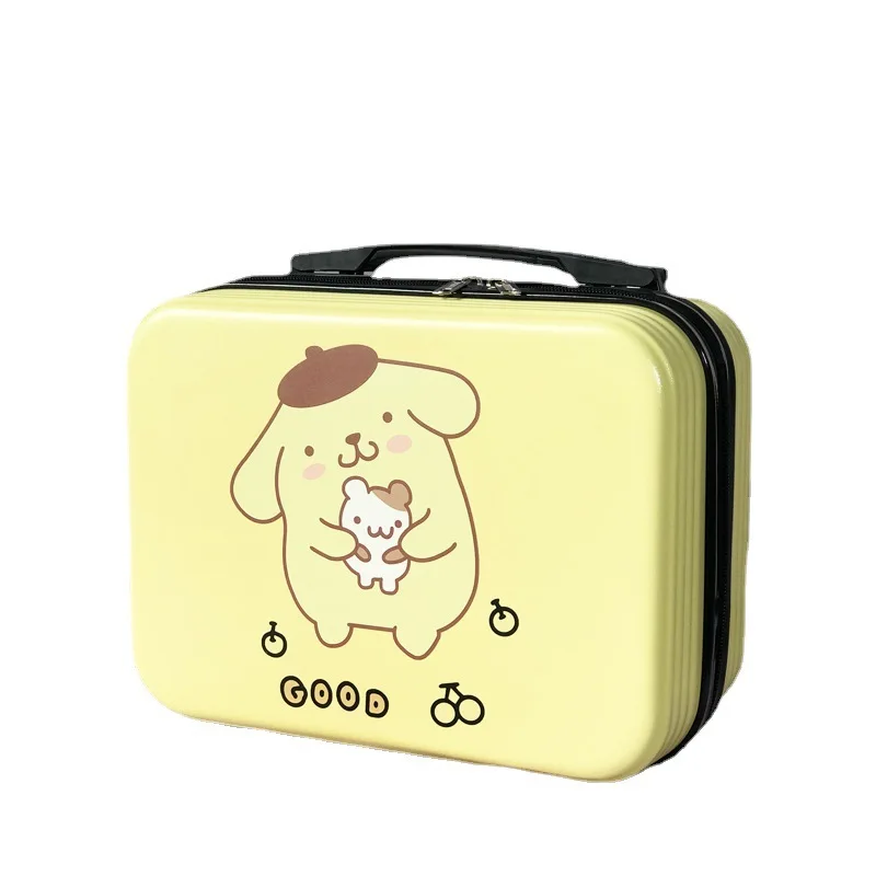 2023 Sanrio Suitcase Kawaii HelloKitty Kuromi Cinnamoroll Japanese New Cartoon Pu Lady's Makeup Box Cute Girl's Suitcase Gift
2023 Sanrio Suitcase Kawaii HelloKitty Kuromi Cinnamoroll Japanese New Cartoon Pu Lady's Makeup Box Cute Girl's Suitcase Gift