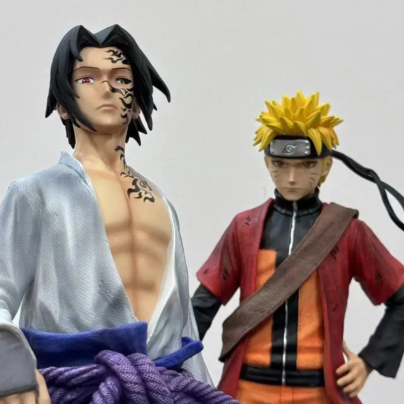 Hokage Gk платформа с принтом проклеивания Саске Сага Наруто 34 см База Бесплатная