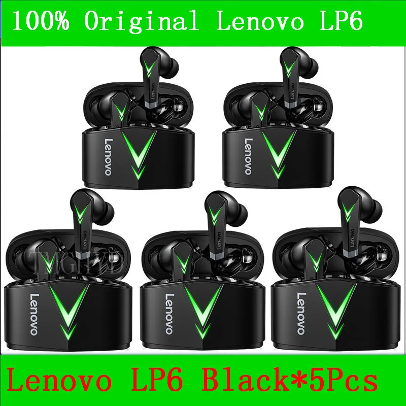 Original Lenovo Sport LP6 LP1 Pro LP5 LP75 TWS Portable Gaming Earphone ESports Games Music Earbuds Wireless Bluetooth Headphone
Original Lenovo Sport LP6 LP1 Pro LP5 LP75 TWS Portable Gaming Earphone ESports Games Music Earbuds Wireless Bluetooth Headphone