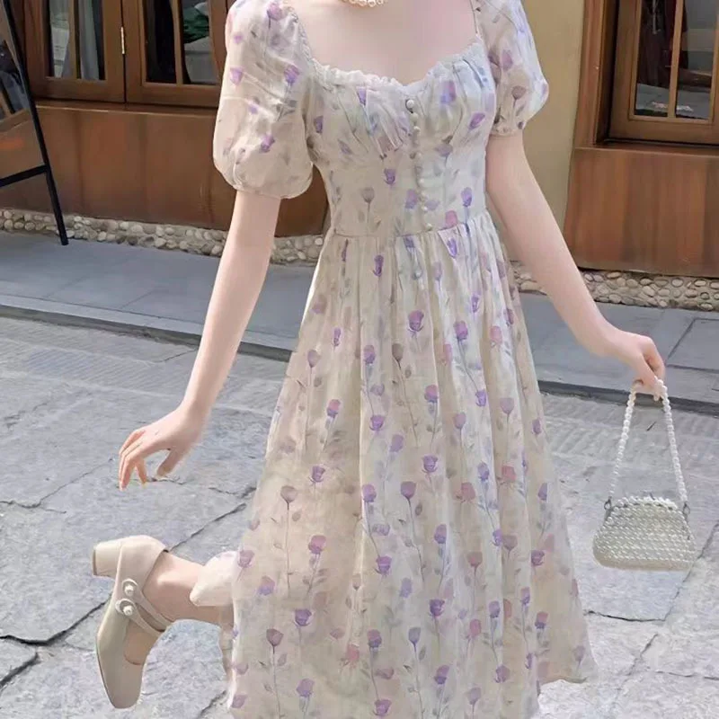2023 Summer New French Fragrant Style Style Celebrity Hepburn Fragrant Flower Dress Women's Style Fashion Waist Long Dress
2023 Summer New French Fragrant Style Style Celebrity Hepburn Fragrant Flower Dress Women's Style Fashion Waist Long Dress