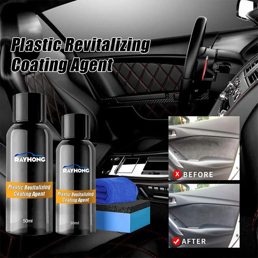 

Car Plastics Plating Refurbishing Agent Plastics Restorer Revitalizing Agent Coating Paste Maintenance Car Cleaner Long Lasting