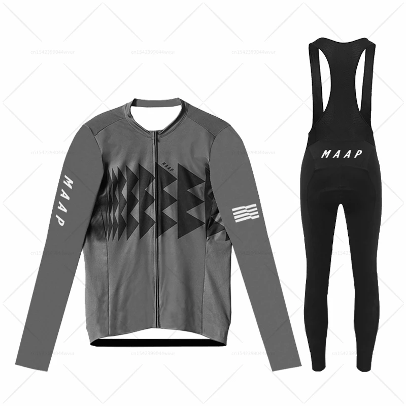 2022 MAAP Autumn Cycling Jersey set Bike uniform MTB Clothes Bicycle Wear ropa ciclismo Long sleeve Quick Dry Cycling Clothing
2022 MAAP Autumn Cycling Jersey set Bike uniform MTB Clothes Bicycle Wear ropa ciclismo Long sleeve Quick Dry Cycling Clothing