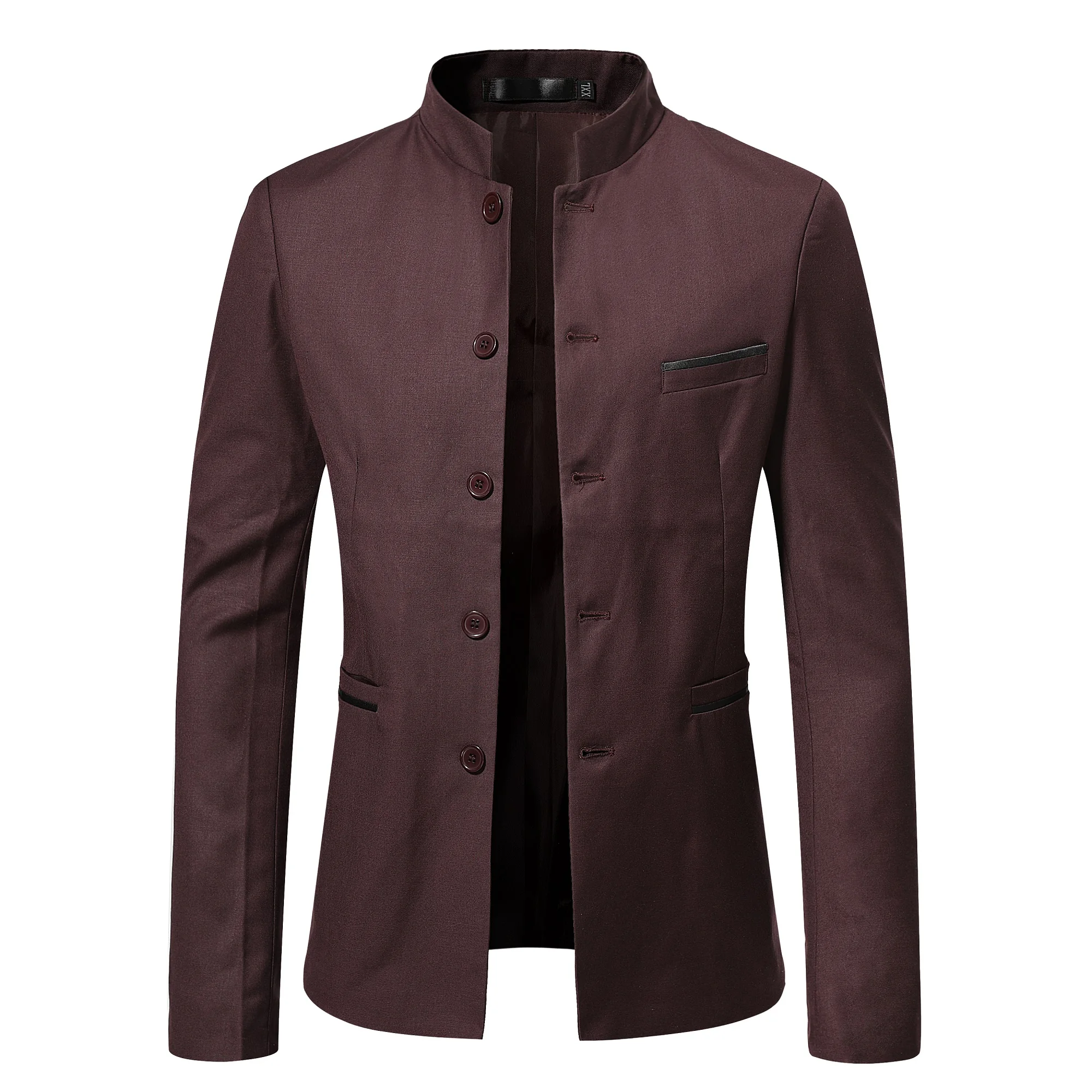 Man PU Leather Jacket Stand-up Neck Long Sleeve Solid Color Man Smart Casual Slim Fashion Locomotive Clothing
Man PU Leather Jacket Stand-up Neck Long Sleeve Solid Color Man Smart Casual Slim Fashion Locomotive Clothing