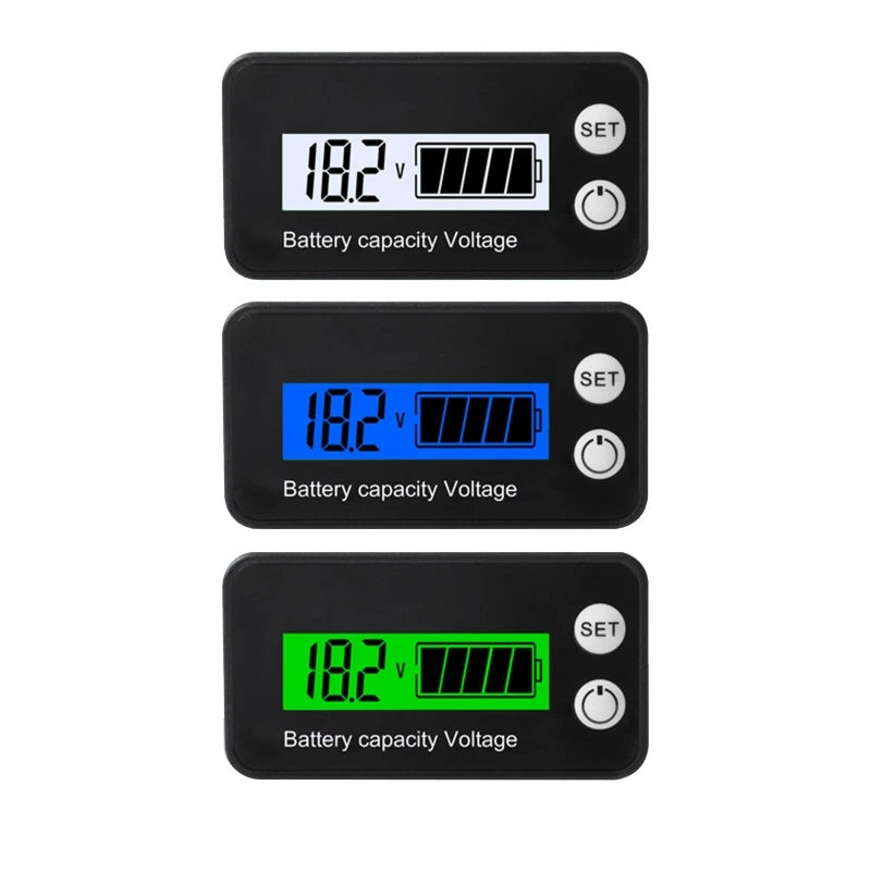 DC8-90V Battery Capacity Indicator Voltage Meter Monitor Gauge Digital Voltmeter Tester Reverse Polarity Drop Shipping
DC8-90V Battery Capacity Indicator Voltage Meter Monitor Gauge Digital Voltmeter Tester Reverse Polarity Drop Shipping