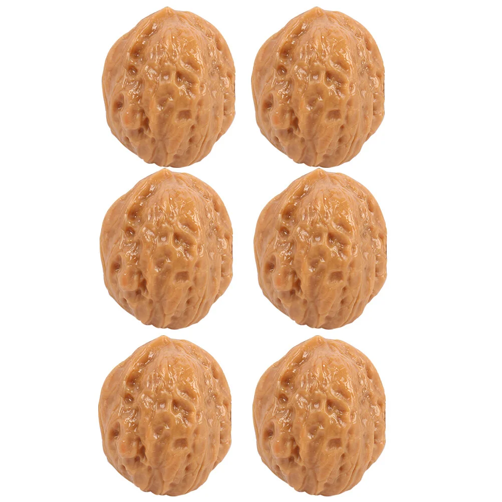 6 Pcs Crafts Walnut Models Faux Fake Home Decoration Lifelike Decorations Light House Nuts Walnuts Artificial Ornaments 
6 Pcs Crafts Walnut Models Faux Fake Home Decoration Lifelike Decorations Light House Nuts Walnuts Artificial Ornaments