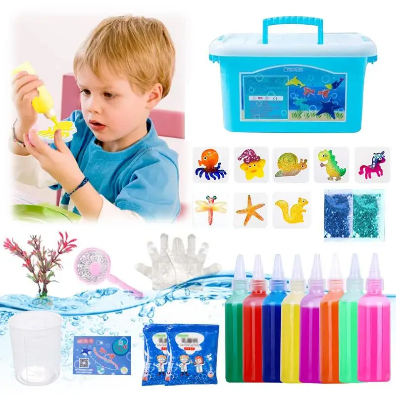 Magic Water Baby Toy Ocean Mold Montessori Education Magic Water Elf Handmade DIY Material Set Children'S Puzzle Toy Set
Magic Water Baby Toy Ocean Mold Montessori Education Magic Water Elf Handmade DIY Material Set Children'S Puzzle Toy Set