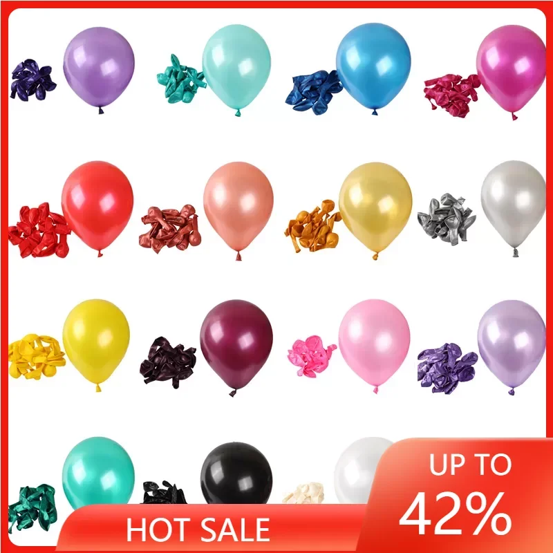 10/20/30pcs 10/12 inch Pearl mix Colorful Latex Balloon birthday Party Wedding Decoration Helium globos Kids Inflated toy balls
10/20/30pcs 10/12 inch Pearl mix Colorful Latex Balloon birthday Party Wedding Decoration Helium globos Kids Inflated toy balls