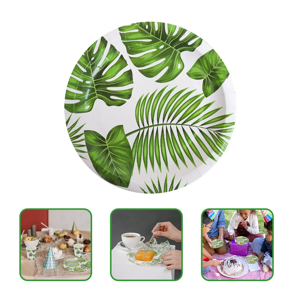 Plates Paper Party Plate Tropical Leaf Dish Luau Palm Decorations Salad Dinner Hawaiian Appetizer Disposable Serving Leaves
Plates Paper Party Plate Tropical Leaf Dish Luau Palm Decorations Salad Dinner Hawaiian Appetizer Disposable Serving Leaves