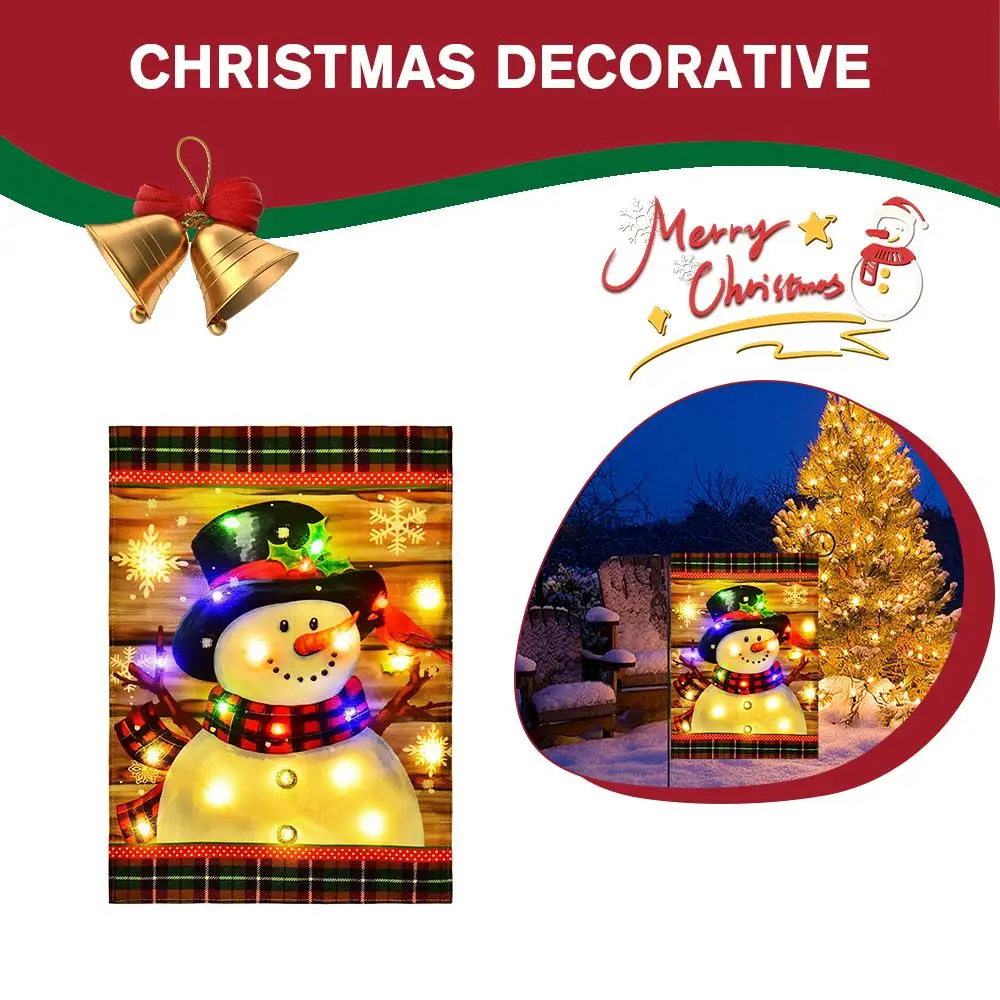 1 Pcs Solar Illuminated Snowman Flag Light LED Illuminated Flag Flag Christmas Snowman Light Decorative Light Decoration Ha K9K0
1 Pcs Solar Illuminated Snowman Flag Light LED Illuminated Flag Flag Christmas Snowman Light Decorative Light Decoration Ha K9K0