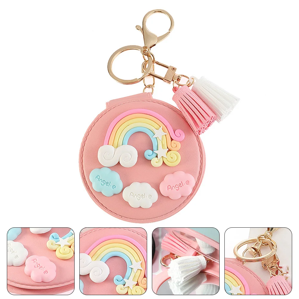 Vanity Mirror Pocket Mirror Keychain Charm Decorate Bag Hanging Mirror Pu Cute Mirror Keychain Travel
Vanity Mirror Pocket Mirror Keychain Charm Decorate Bag Hanging Mirror Pu Cute Mirror Keychain Travel