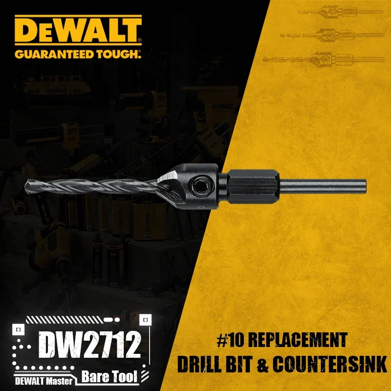 DEWALT Сменные сверла с зенковкой #6#8#10
DEWALT Сменные сверла с зенковкой #6#8#10
