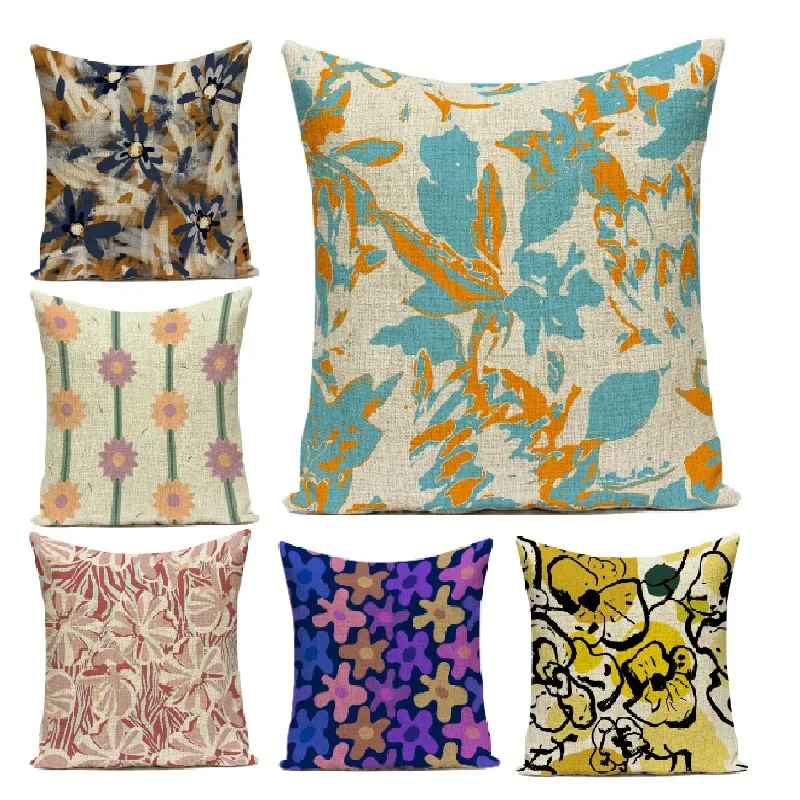 Sofa Floral Nordic 45x45 Home Decor Upholstery Retro Flower Almofada Decorative Pillows Pillowcase Cushion Cover Artistic E2166
Sofa Floral Nordic 45x45 Home Decor Upholstery Retro Flower Almofada Decorative Pillows Pillowcase Cushion Cover Artistic E2166