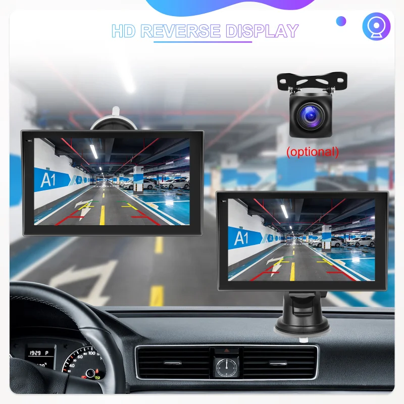 Universal 7 "portable Android 12 HD Car Android Navigator (2+32) Carplay/ Android Aut
Universal 7 "portable Android 12 HD Car Android Navigator (2+32) Carplay/ Android Aut