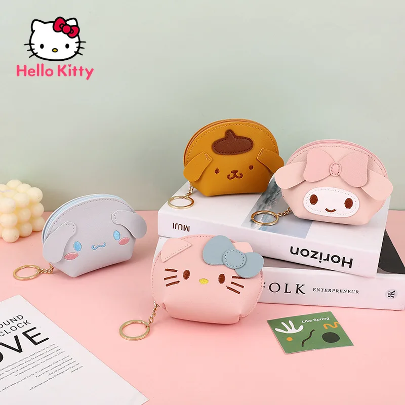 Hello Kitty Coin Purse Cartoon 3d Decorative Keychain Zipper Cute Girly Mini Clutch Key Coin Storage Bag Wallets for Girl
Hello Kitty Coin Purse Cartoon 3d Decorative Keychain Zipper Cute Girly Mini Clutch Key Coin Storage Bag Wallets for Girl